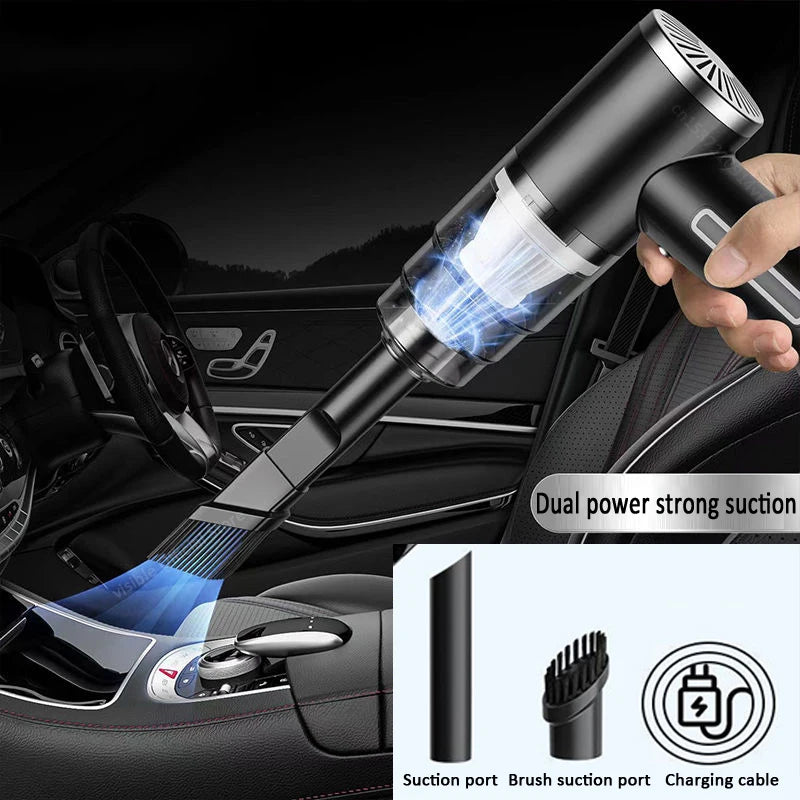 45000pa 3 in 1 Wireless Car Vacuum Cleaner Portable Handheld High-power Vacuum Cleaner For Car Home Office Keyboard Cleaning New