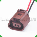 2 Pin Auto Connector Electric hand brake wheel cylinder motor temperature sensor plug 1...