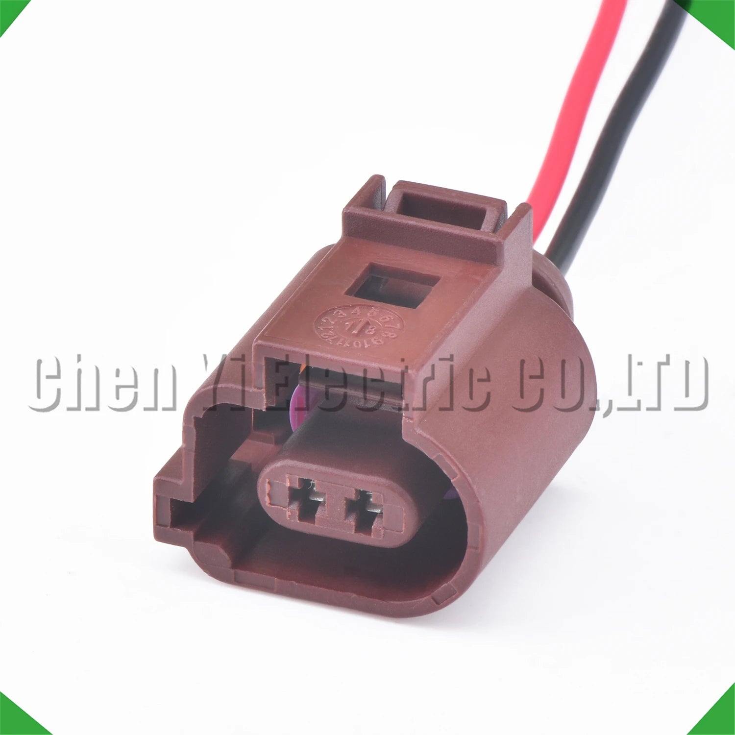 2 Pin Auto Connector Electric hand brake wheel cylinder motor temperature sensor plug 1...