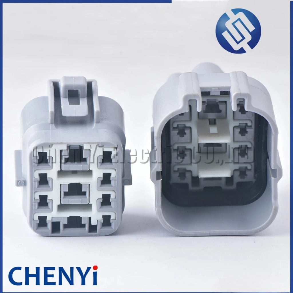11 Pin Auto waterproof connector headlight Socket ABS functional sensor plug 90980-11239 90980-11240 6188-0221 6189-0375