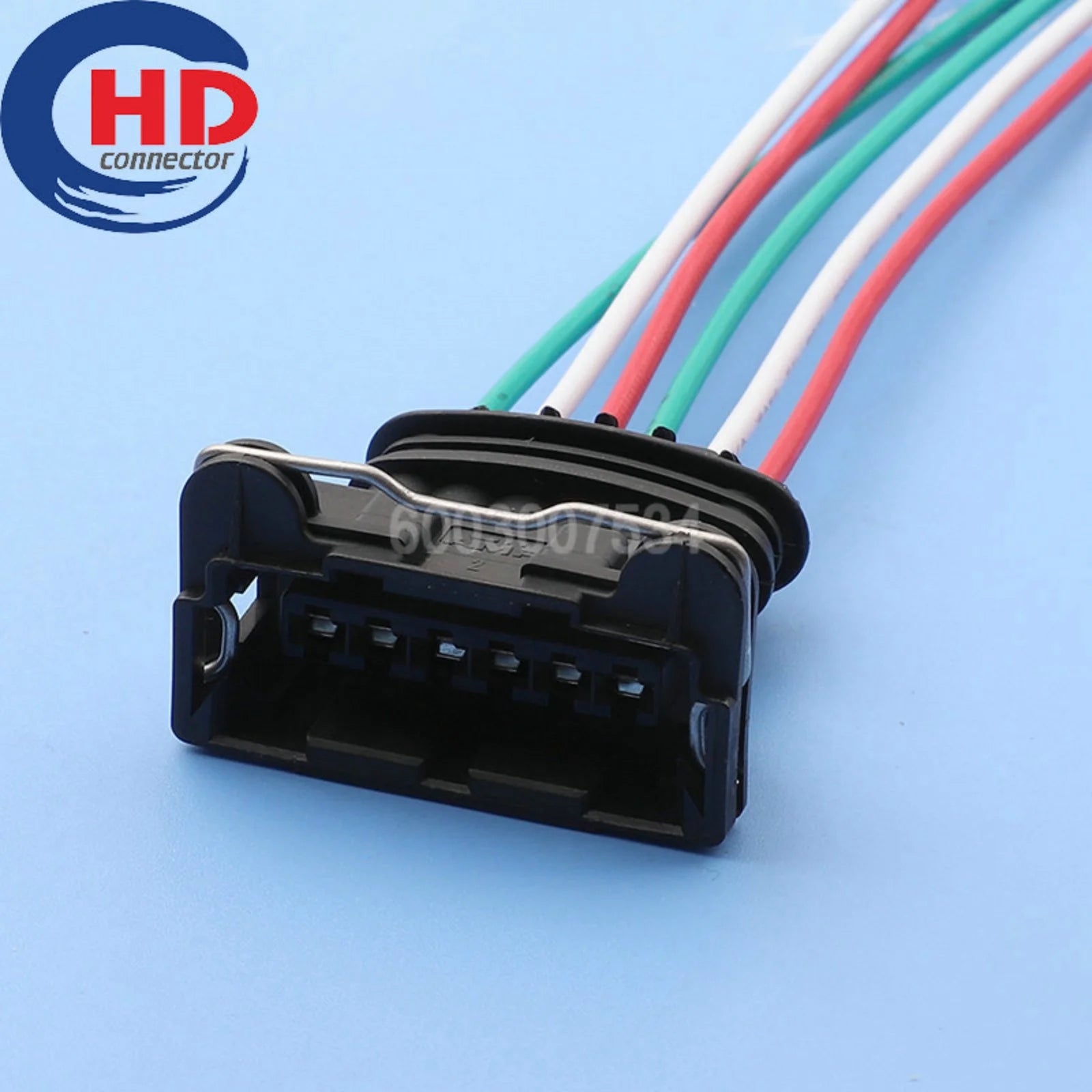 6 Pin Connector Waterproof 3.5mm Series Female Connector Motorcycle Electrical Harnesses Wiring Harness 282236-2