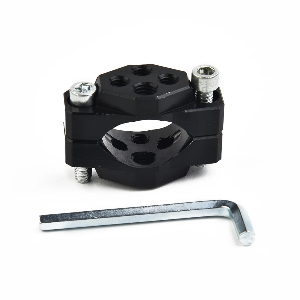 17-32mm Motorcycle Handlebar Bumper Mount Bracket Clamp For LED Spot Fog Light For Front Shock Absorber Installat