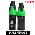 4/10/20PCS 3-Pin XLR Male to Female Adapter Connectors, Mic Audio Plug Converter for Microphone,Mixer,Amplifier, Sound Equipment
