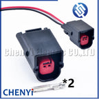 2 Pin Auto Camshaft position sensor plug solenoid valve actuator harness connector E-5932 15472554 For Buick GL8 First Land