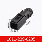 Dechi DT automotive connector tail clamp plug-in 2-12P male and female fixed Protective clip 1011-227-0205