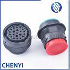 21 Pins connector Cavities HDP26-24-21SE HDP24-24-21PE automotive waterproof plug With Pins For Deutsch HDP series