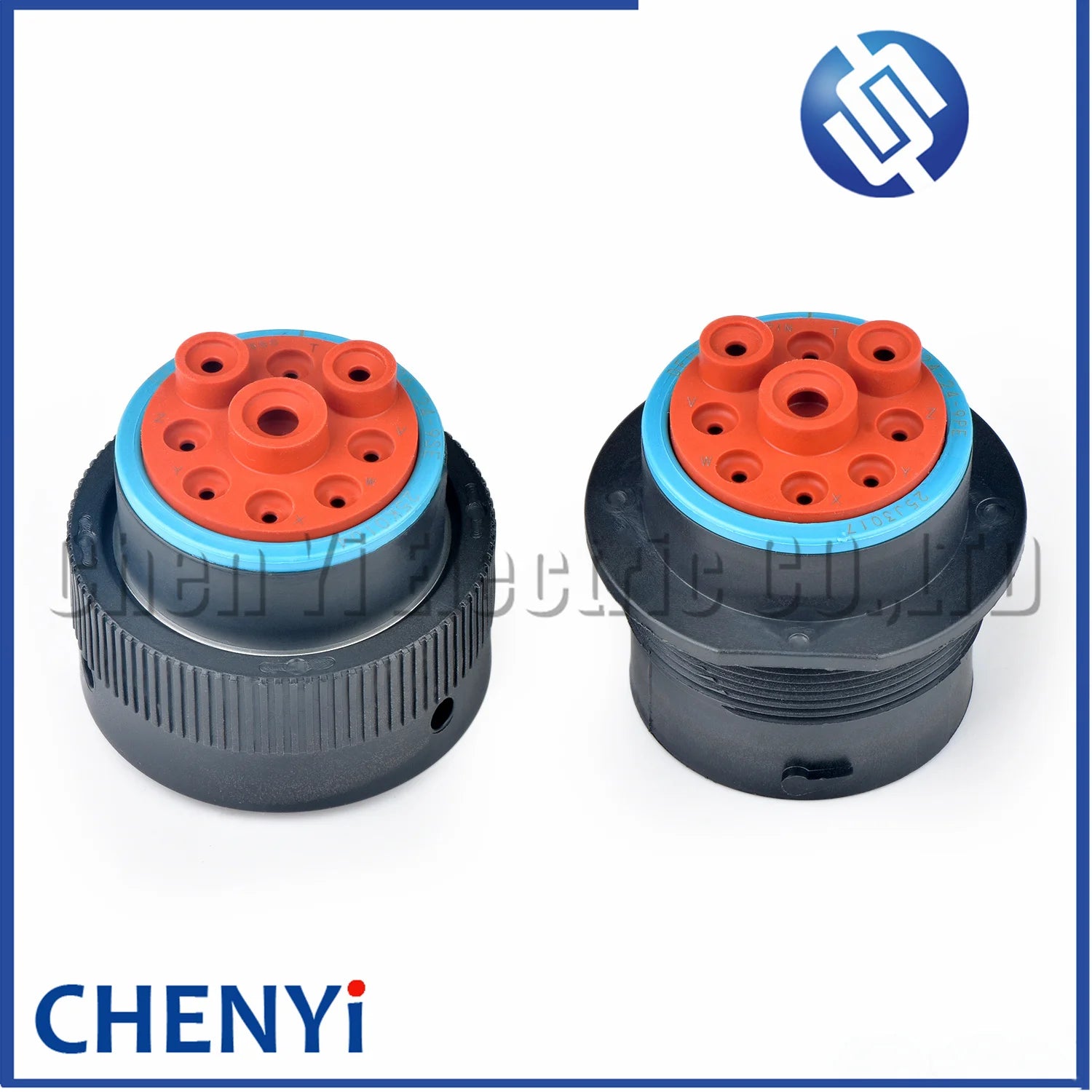 9 Pin HDP series automotive waterproof connector male or female plug HDP26-24-9SE HDP24-24-9PE With Pins For Deutsch