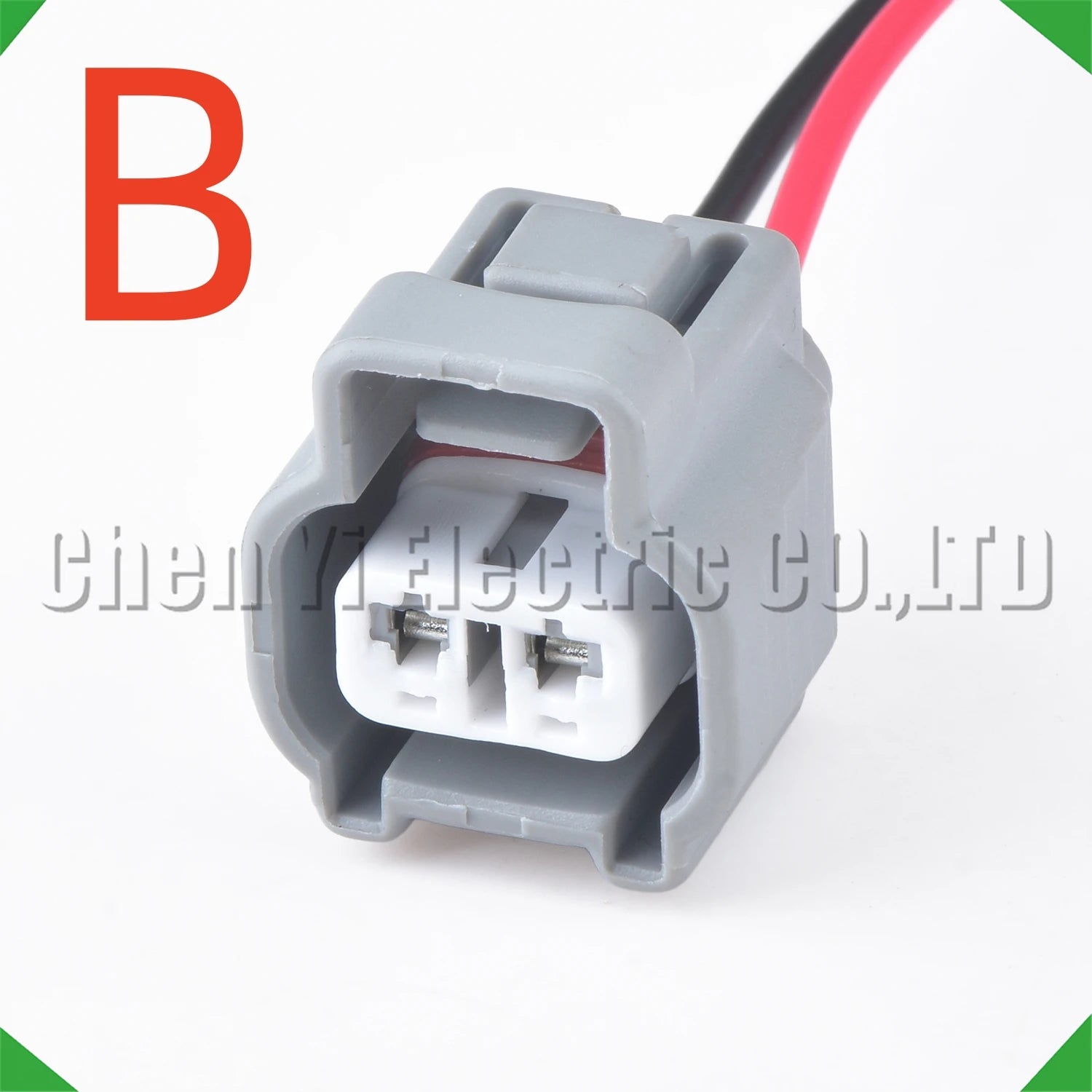 2 Pin Automotive Fog Socket Lamp Plug Turn Signal Light Connector 6189-0175 90980-11019...