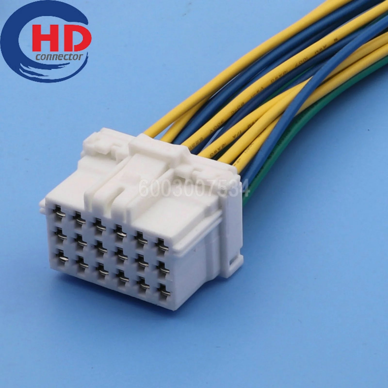18 Pin Connector 2.8mm Series Female Connector Cable Plug Motorcycle Electrical Harnesses Wiring Harness 7-968974-1