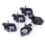 100pc Car Wiring Harness Fastener Route Fixed Retainer Clip Corrugated Pipe Tie Wrap Cable Clamp Oil Pipe Beam Line Hose Bracket