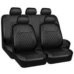 Universal Car Seat Covers Black Fashions Sports Seat Covers PVC Fabric Car Seat Cover Universal Interior Accessories Amagi