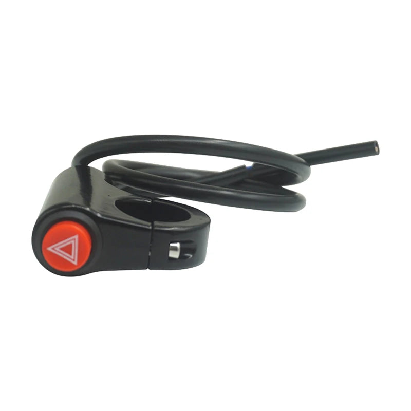 Motorcycle Switch Hazard Light Switch Button Electric Vehicle Double Flash Warning Emergency Lamp Signal Flasher
