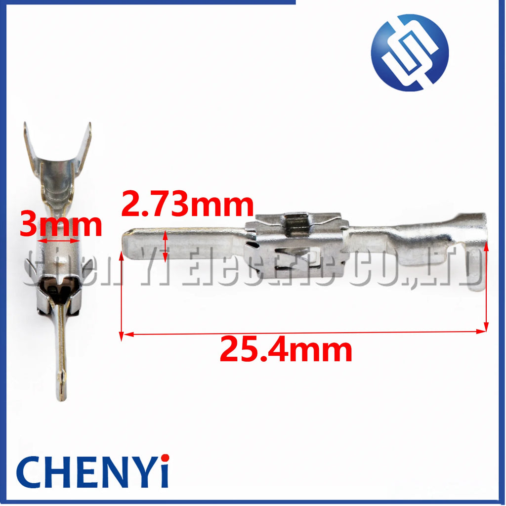 50 Pcs 2.8mm series Automotive Connector plug Wire Crimp Splice Pins 964286-1 185028-1 144431-1 1-962915-1 2-964300-1 929939-3