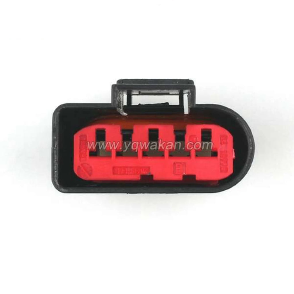5 Pin 3.5mm Female Waterproof Automotive Connector Adapter Mass Air Flow Sensor Plug For Golf 99-01 For VW 1J0973775A