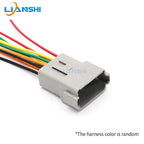 New energy connector DT04-12P automotive waterproof connector DT06-12S docking terminal harness plug