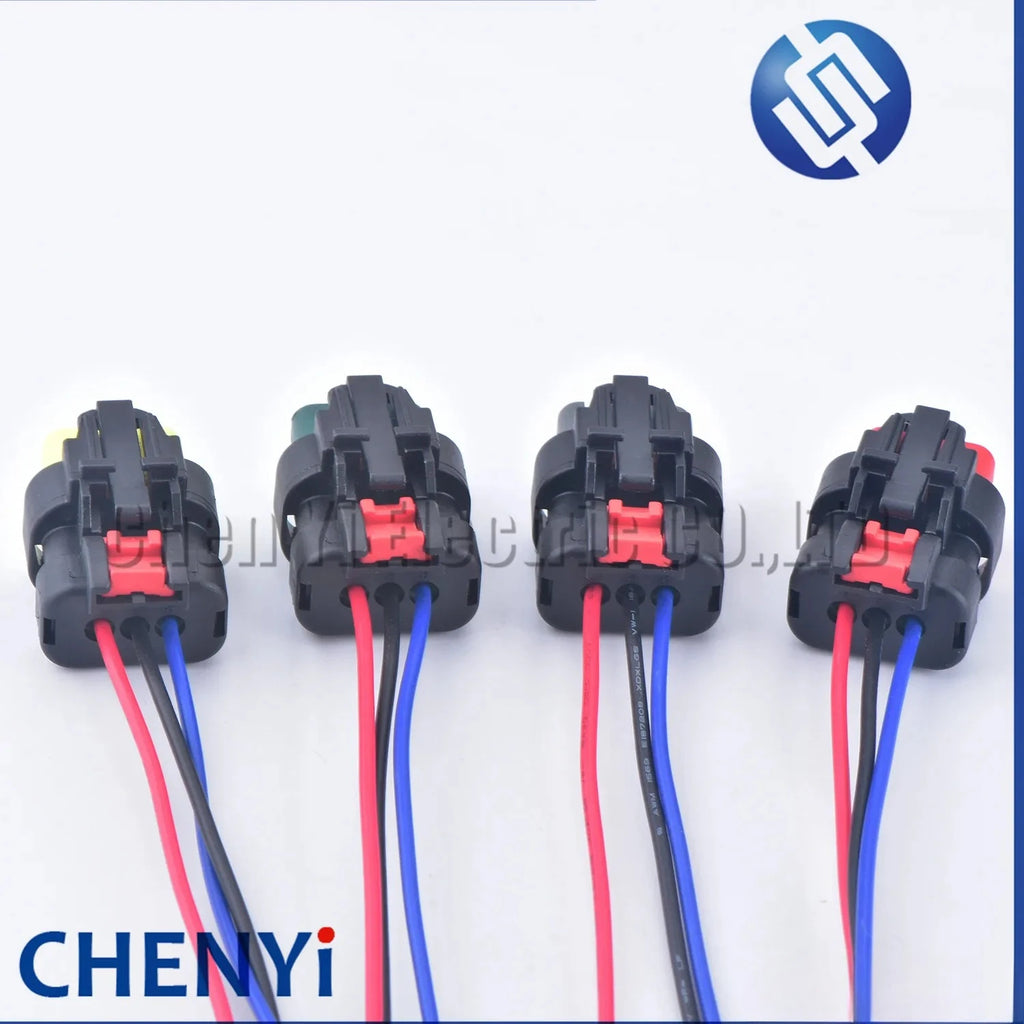3 Pin Auto engine oil pressure camshaft Hydraulic pump high pressure sensor Plug 776523-1 776429-1 For CAT Excavator Carter