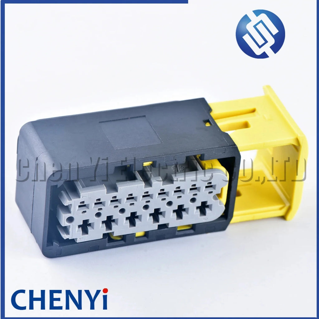 15 Pin female Auto ECU Electric Housing Plug Wire Harness Cable Waterproof Connector 2-1563878-1 With pins pins and rubber