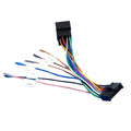 20-Pin Cable Adapter To ISO Wiring Harness Adapter 20-Pin ISO Car Radio Power Supply Adapter Cable Motherboard