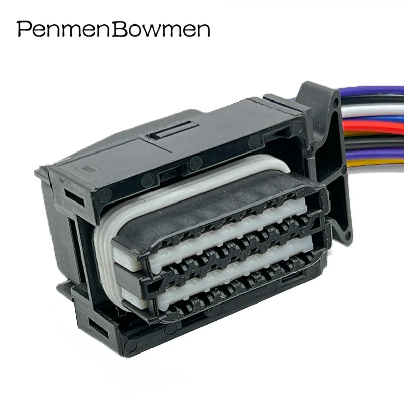 1 Set 28 Pin 1393436-1 1393454-1 Car Engine Computer Welding Plate Control System ECU Electrical Connectors Wire Harness Plug