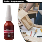 1 Pcs 10ml Threadlocker 222/242/243/262/263/271/277/290 Anaerobic Glue Anti-loose Fastening Sealant Adhesives Caulk Adhesives
