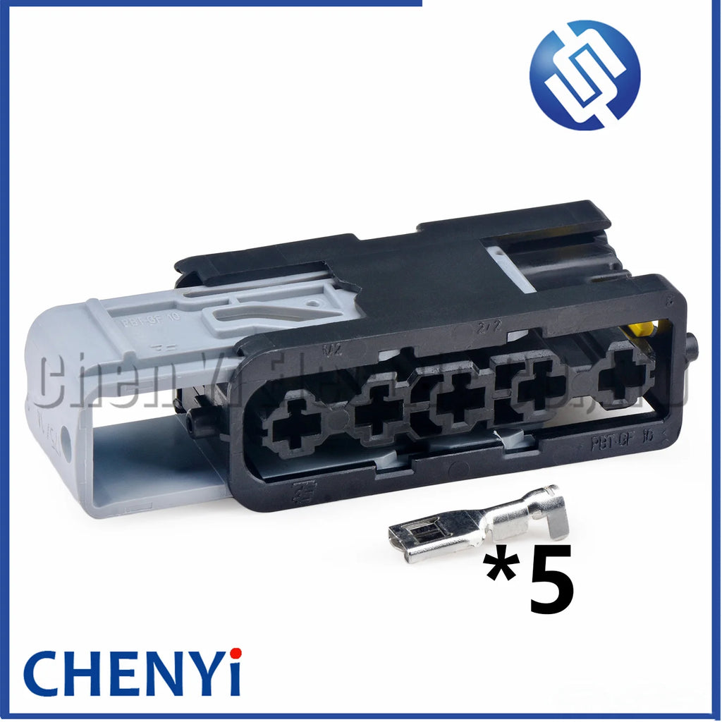 5 Pin Automotive connector Car Heater resistor wire harness plug 1544551-1 For citroen Grand Picasso Renault Peugeot Kia Hyundai