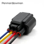 1 Set 4 Pin Auto Keyless Lock Machine Electrical Cable Connectors Wire Harness Plug E-5661-001 WPT-688 3U2Z-14S411-ZEA For Ford