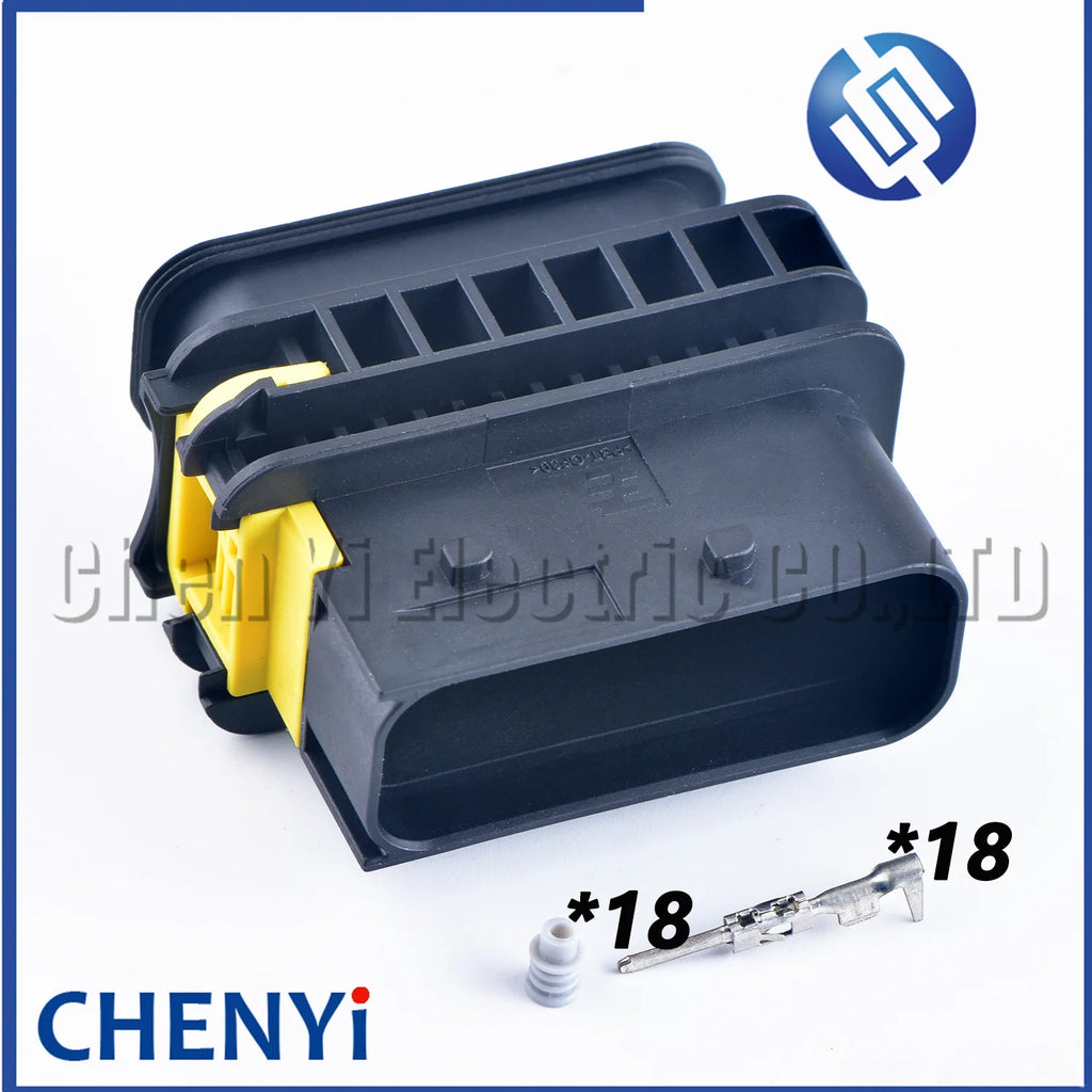 18 Pin ECU Auto Housing Plug Wiring Cable Waterproof Connector HDSCS Urea pump plug 1-1563759-1 1-1564526-1 1-1564412-1