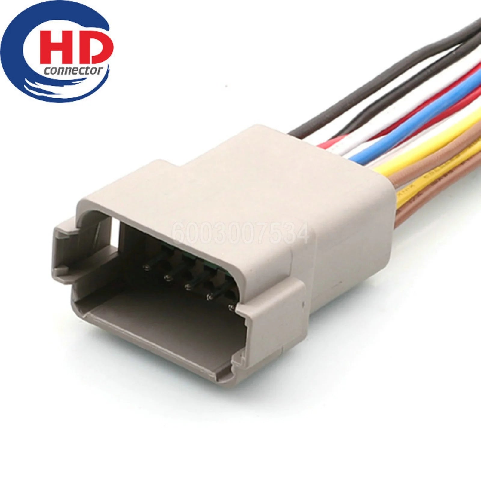 12 Pin Connector Series Unsealed Male Connector Cable Plug Motorcycle Electrical Harnesses Wiring Harness DT04-12PA