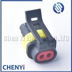 2 Pin female Automotive waterproof Connector Sensor Plug 12162852 With Pins