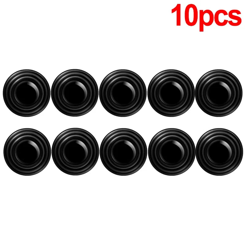 Car Door Anti-Collision Silicone Pads Shock Absorber Gasket Anti-shock Protection Soundproof Silent Buffer Stickers Accessories