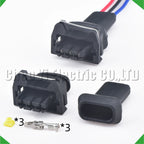 3-pin auto connector automotive connectors carburetor electronic injection harness vw