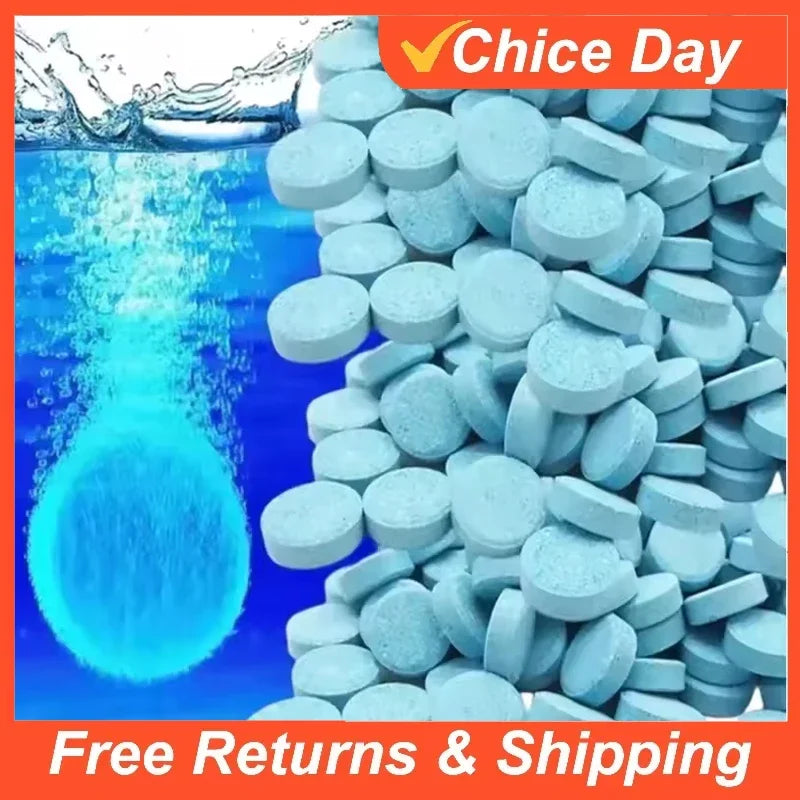 Solid Glass Water Effervescent Tablets Windshield Wipers For Cars Winter Wiper Super Concentrated Liquid Cleaner