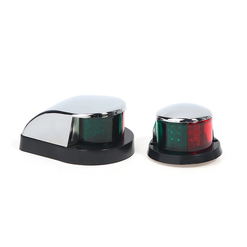 Red&Green Boat Lights 12V LED Bow Navigation Boat Light Red Green Sailing Signal Light for Marine For Boat Yacht Warning Light
