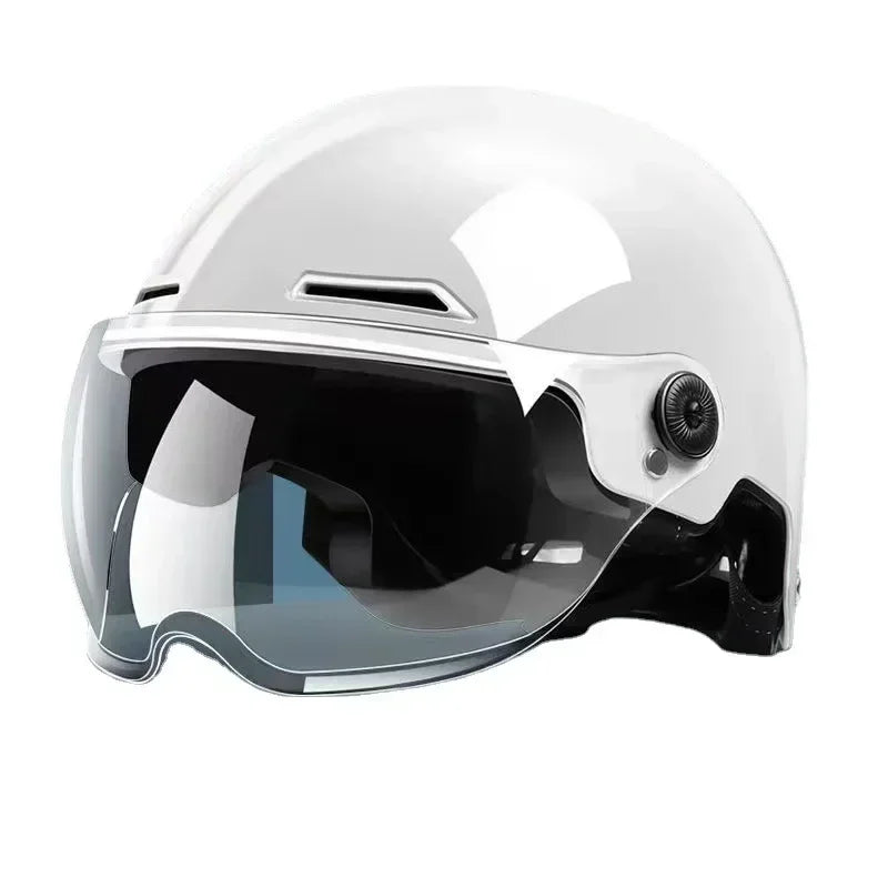 Unisex Electric Vehicle Riding Half Helmet Summer Children's Safety Helmet Protective Gear for Men And Women Amagi
