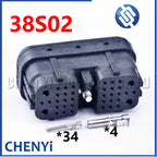 38 Pin connector DRC26-38S automotive waterproof plug DRC26-38S01 DRC26-38S02 With Pins For Deutsch DRC series