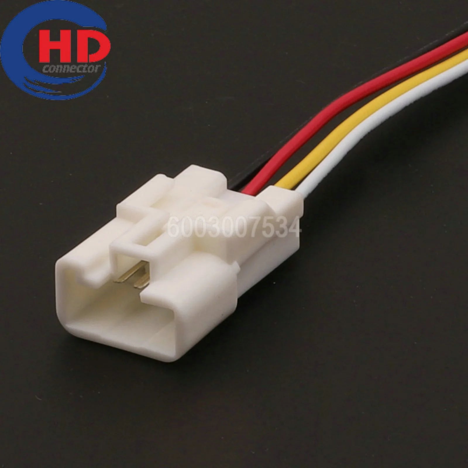 4 Pin Connector Unsealed 2.2mm Series Male Connectors Cable Plug Motorcycle Electrical Harnesses Wiring Harness 7282-1044