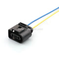 2 Pin 3.5 mm Waterproof Female Connector Auto Coolant Temperature Sensor Socket with Wires For VW Audi 1K0973202 1K0 973 202