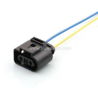 2 Pin 3.5 mm Waterproof Female Connector Auto Coolant Temperature Sensor Socket with Wires For VW Audi 1K0973202 1K0 973 202