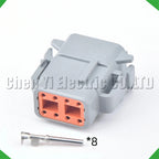 8-Pin Wire Harness Harness female Automotive waterproof connector Sealed Harness wires