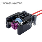 1 Set 2 Pin Auto 13816706 Diesel Common Rail Engine Injector Nozzle Electrical Cable Connectors Wire Harness Plug For Buick