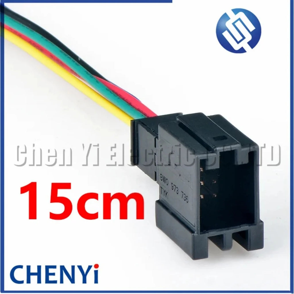 6 Pin Automotive connector inside tailight Wire harness Plug 1563334-1 8W0971636 2236956-1 8W0973736 8W0 971 636 8W0 973 736