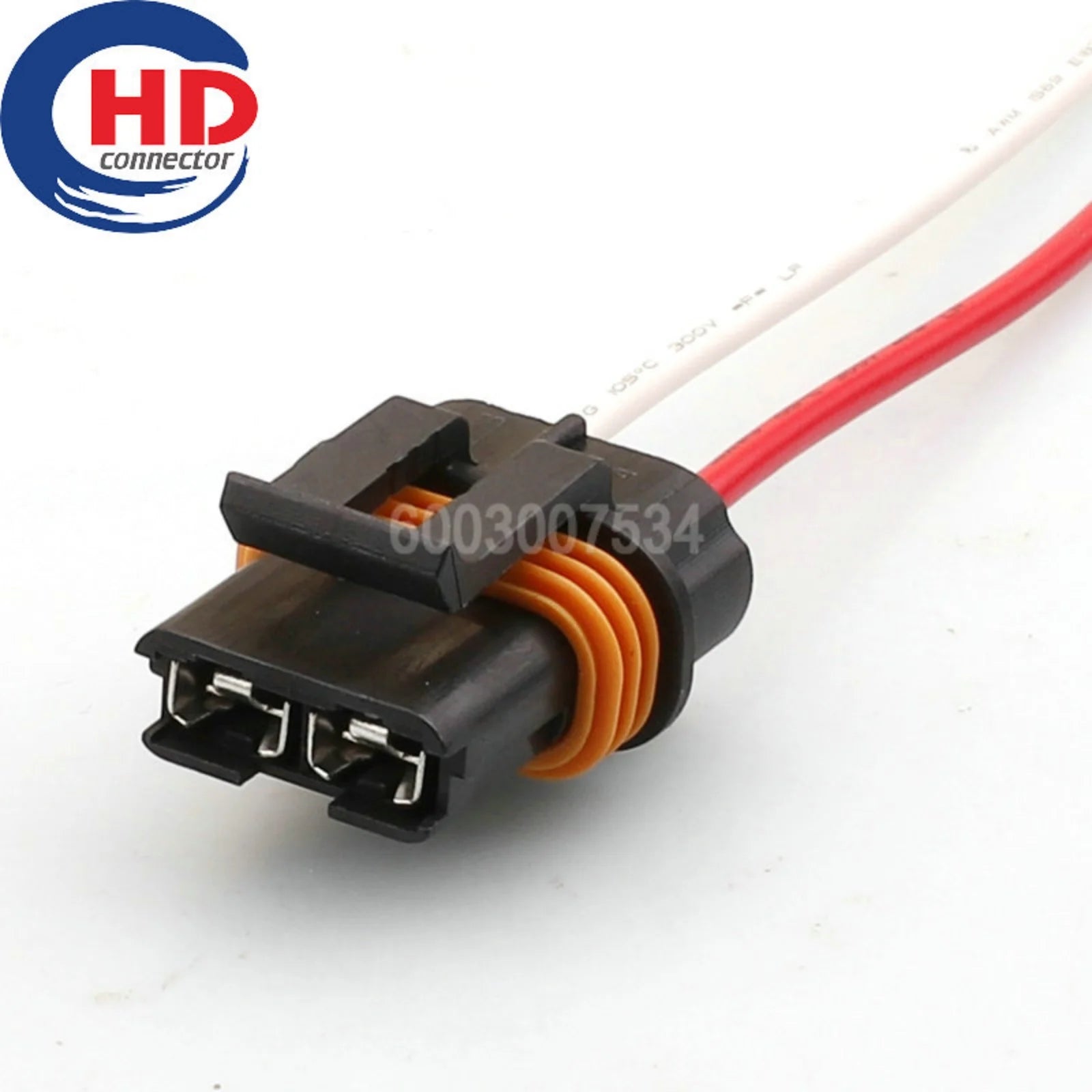 2 Pin Connector 6.3mm Series Female Connector Cable Plug Motorcycle Electrical Harnesses Wiring Harness 12033769/12103172