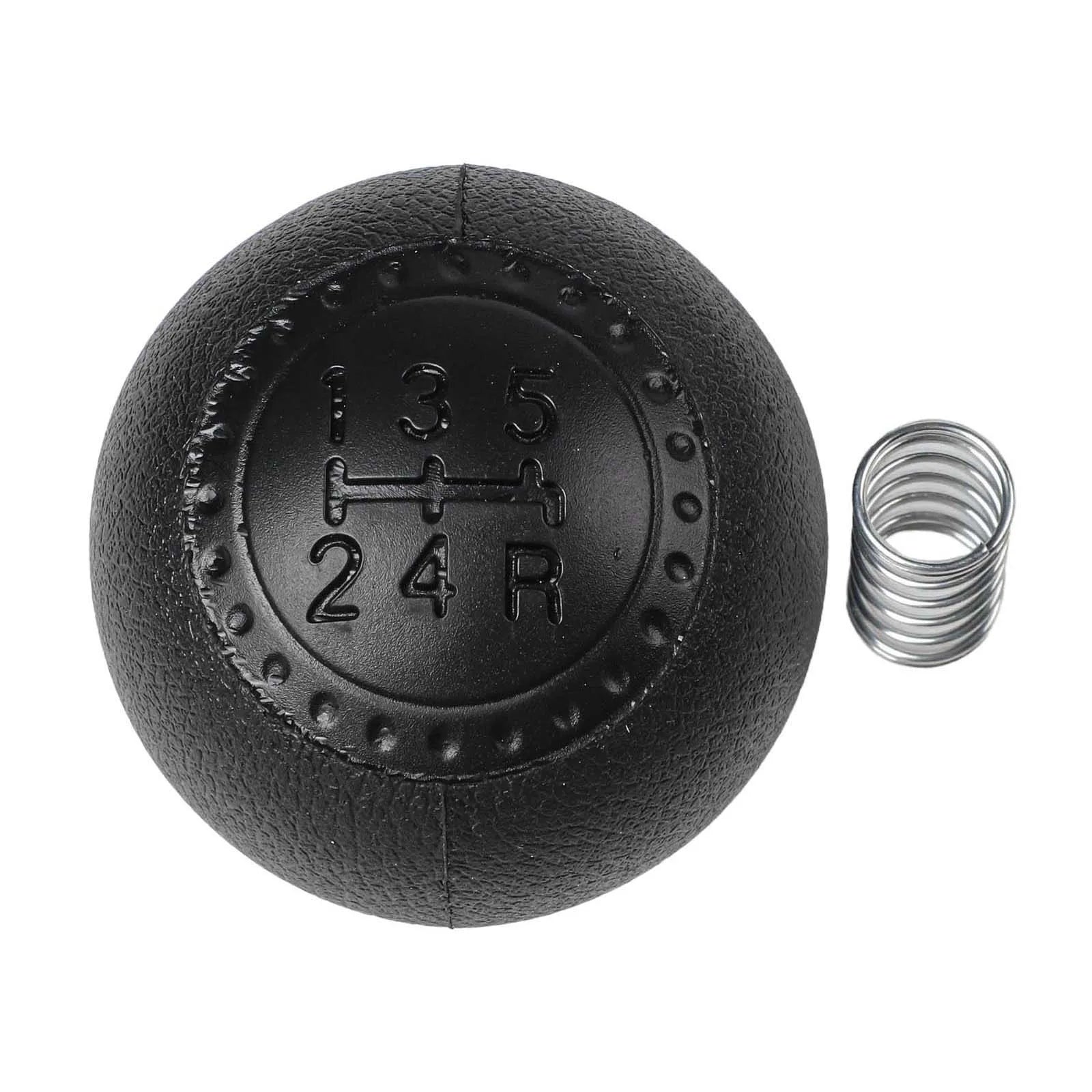 1 Pcs 5 Speed Gear Knob With Return Spring For Fiat For Punto 188 1999-2012 Black Gear Shift Knob Easy Install Car Accessories