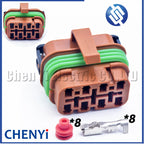 8 Pin Auto Waterproof connector harness plug 32006-D22 32006-E22 32006-H22 32006-C22 32006-B22 32006-A22 32006-F22 32006-G22
