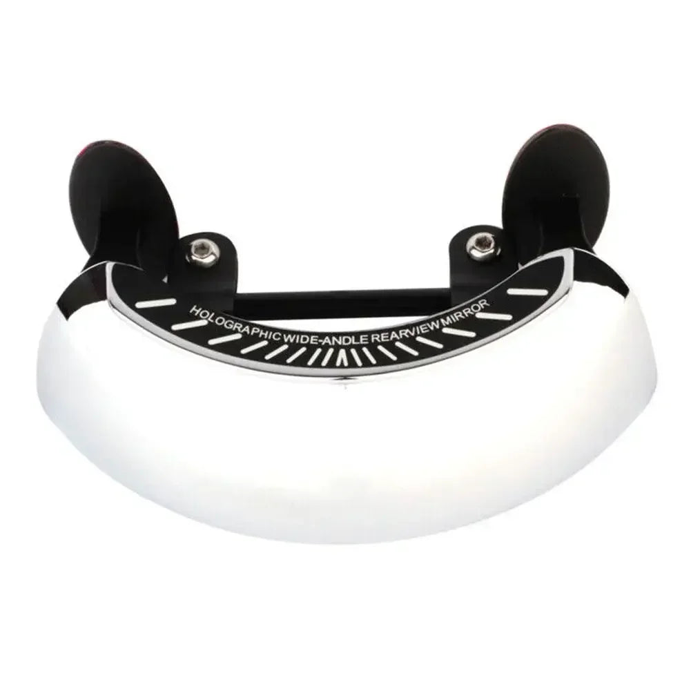 180° NO Blind Spot Motorcycle Windshield Wide Angle Mirror Parabolic Mirror HD Rearview Mirror Stickable Tools Part Clear Amagi