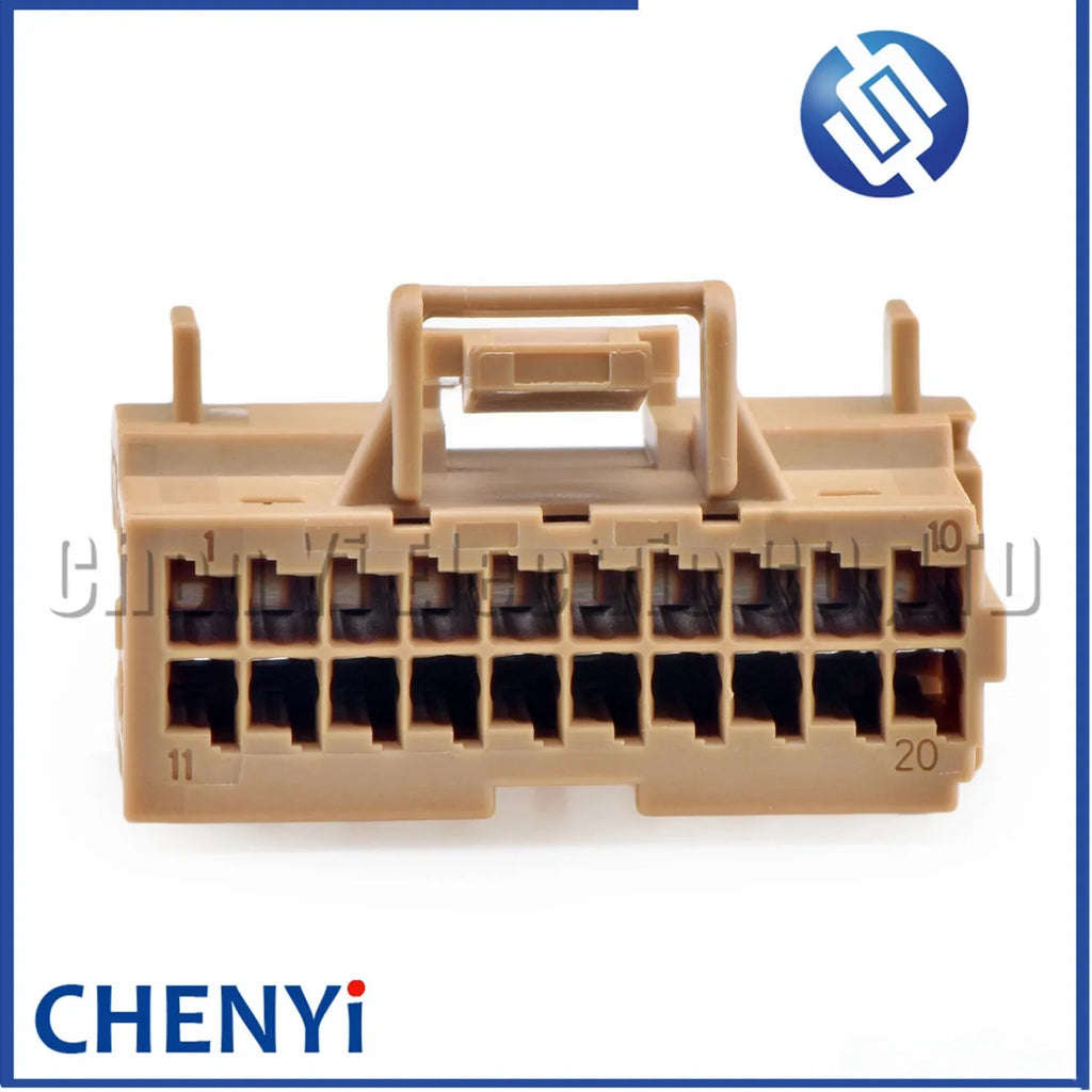 20 Pin Auto connector Wire harness plug 1563337-2 8W0972420A 8W0 972 420 A For seat module light control module