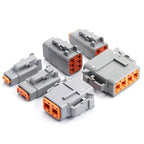 5/20/100 Sets 3 Pin Way Deutsch DTM04-3P DTM06-3S Waterproof Electrical Wire Connector 16-22AWG DTM Series Connector Male Female