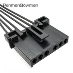 1 Set 6 Pin Car Rear Taillights Turn Lamp Line Board Electrical Cable Connectors Wire Harness Plug for Ford
