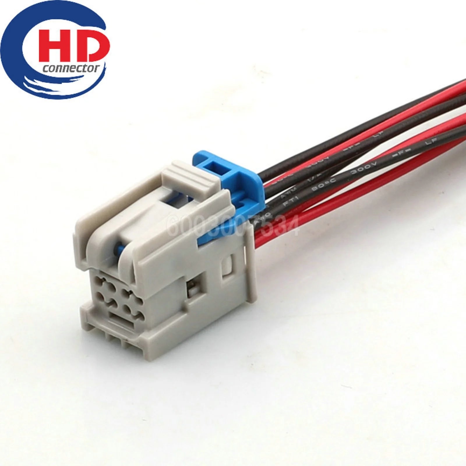 8 Pin Connector Unsealed 0.6mm Series Female Connector Cable Plug Motorcycle Electrical Harnesses Wiring Harness 15406142