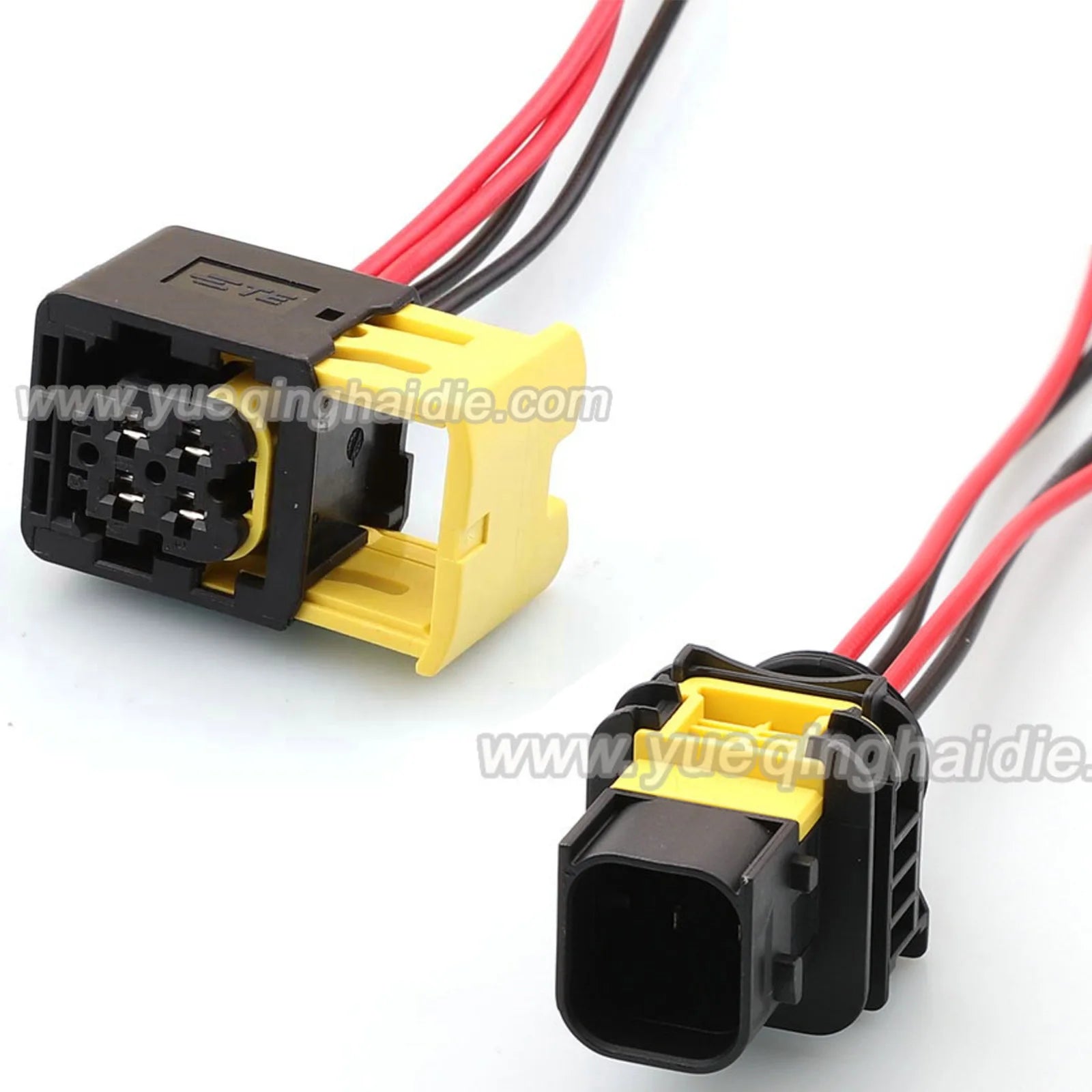 4 PIN 3.5mm Waterproof Male Female Connectors AC Assembly Car Wire Cable Adapter Auto Oxygen Sensor Plug 1-1703818-1 1-1418390-1